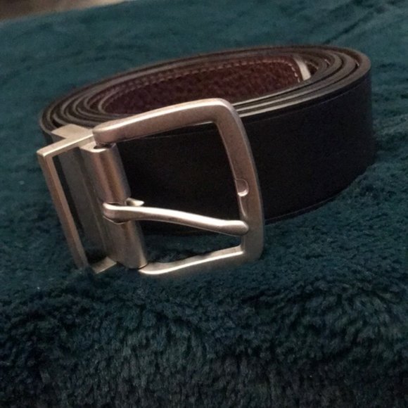 RALPH LAUREN Black & Brown Reversible Belt NWOT - Picture 1 of 6